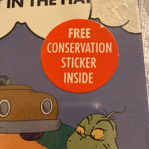 New & Sealed, Dr. Seuss The Grinch Grinches The Cat in The Hat, VHS, 1989 - Picture 2 of 10